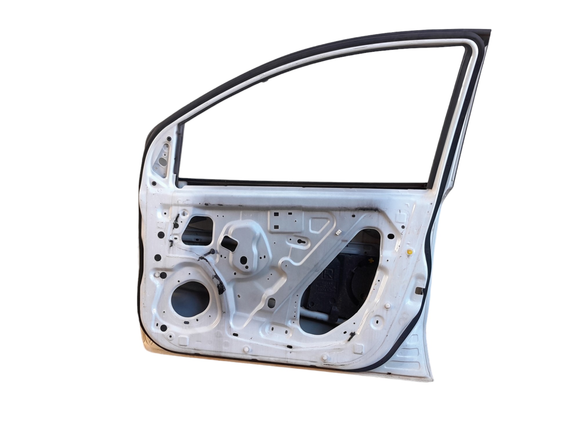 Porta Dianteira Esquerda Nissan Livina 2007/14 Original Dianteira Direito Branco 4