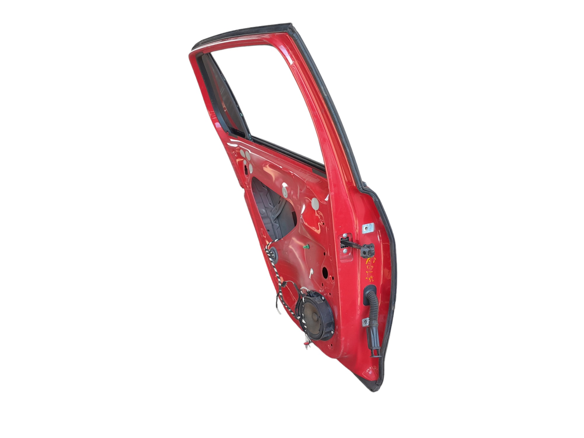 Porta Traseira Esquerda Volkswagen Golf 2015 A 2019 Traseira Esquerdo Vermelho 6