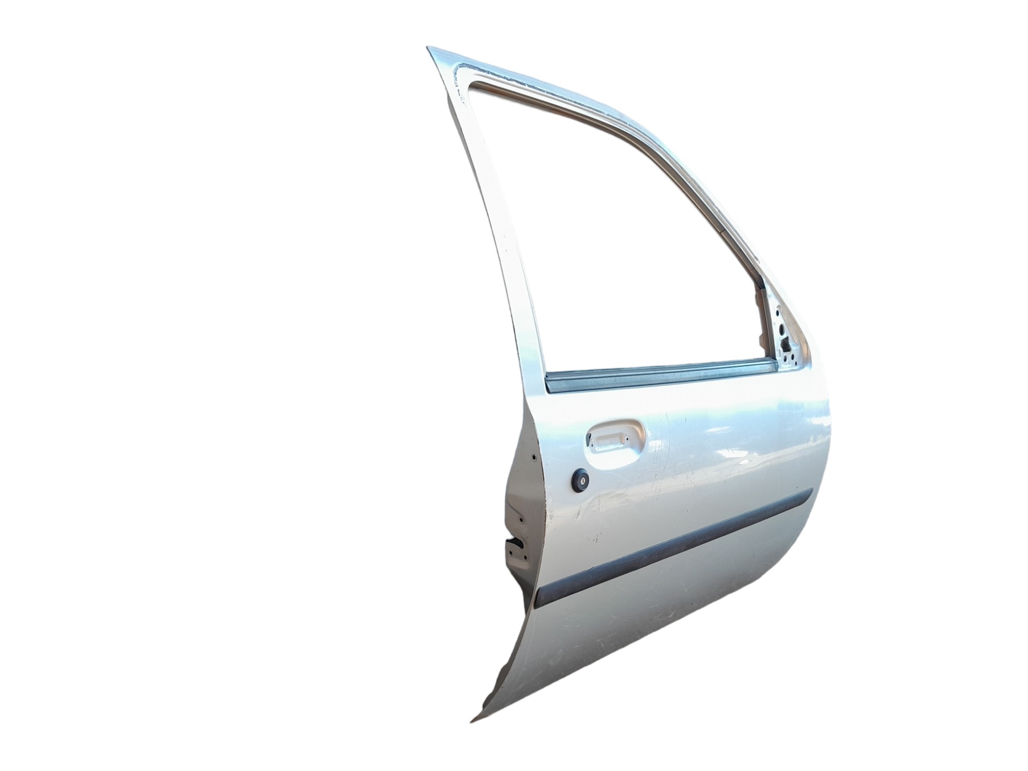 Porta Dianteira Direita Ford Fiesta 1996 A 2003  Dianteira Direito Prata 4