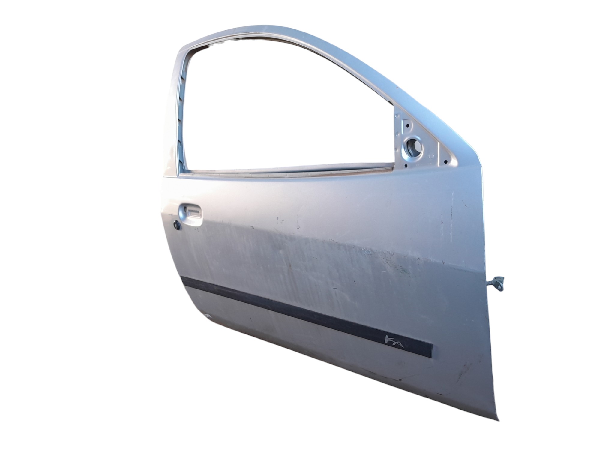 Porta Lado Direito Ford Ka 1996/06 Com Detalhes Original Dianteira Direito Prata 2