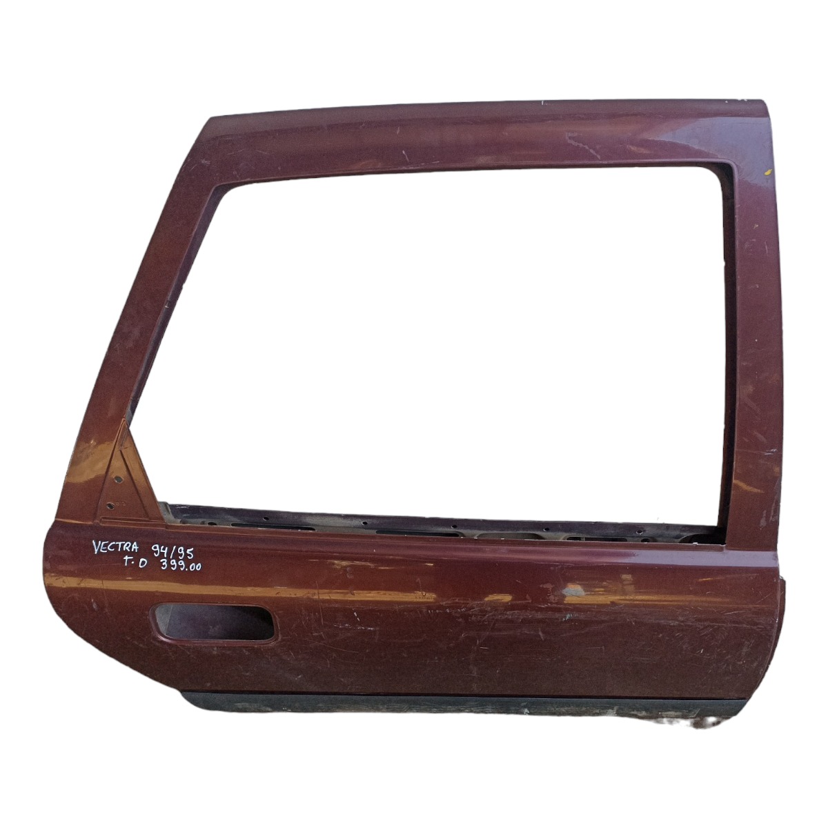 Porta Traseira Direita Chevrolet Vectra 1994 1995  Traseira Direito Vermelho 4