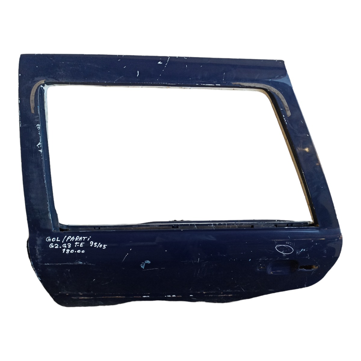 Porta Traseira Esquerda Gol Parati G2 G3 1996 A 2005 Traseira Esquerdo Azul 5