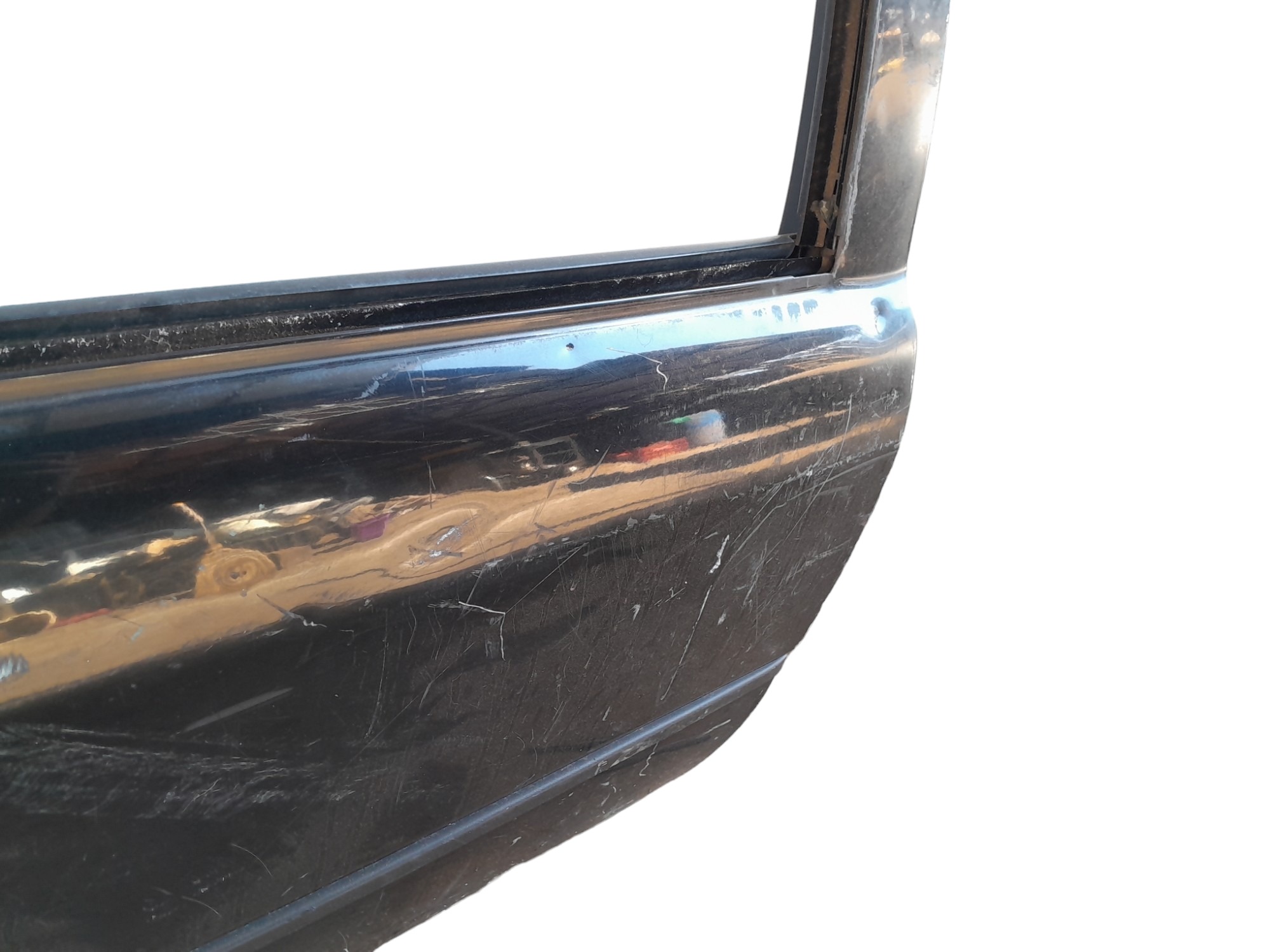 Porta Traseira Direita Volkswagen Gol Parati G2 G3 96/05 Traseira Direito Preto 3