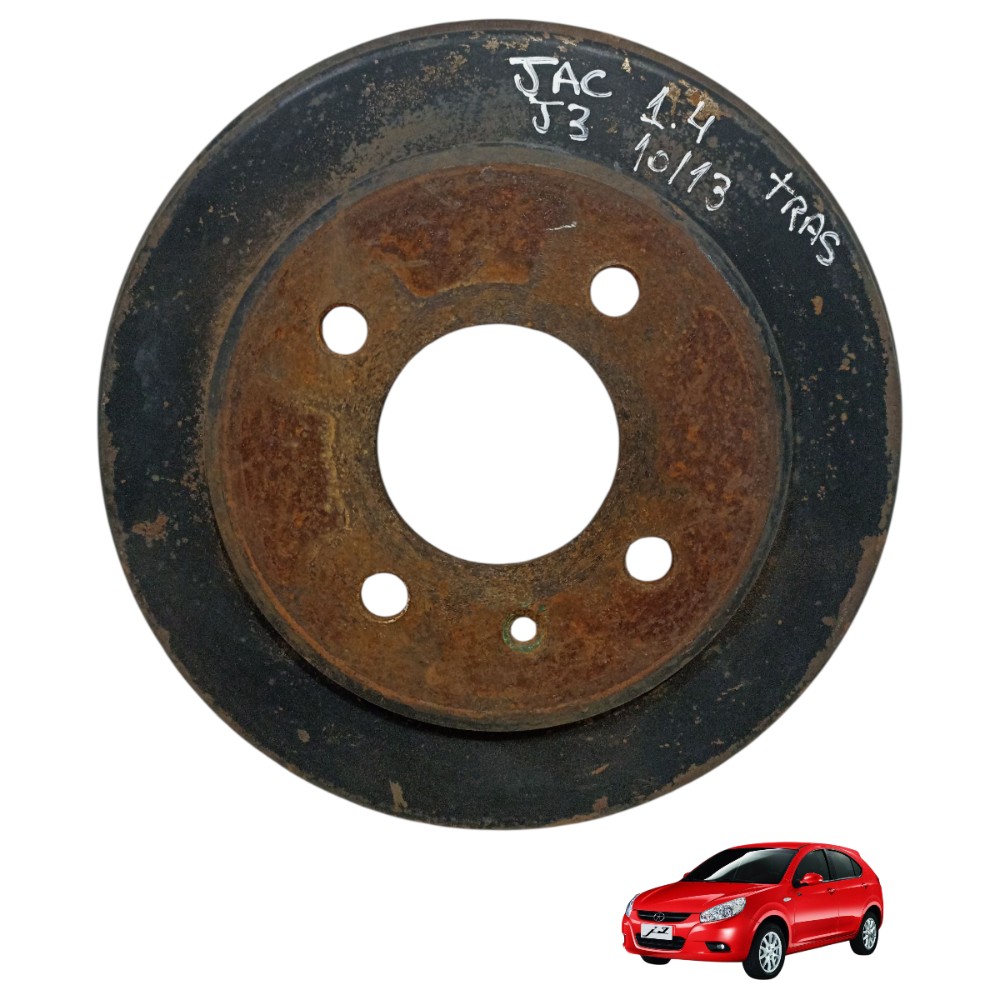 Campana Roda Jac J3 Traseira 2010 2011 2012 2013