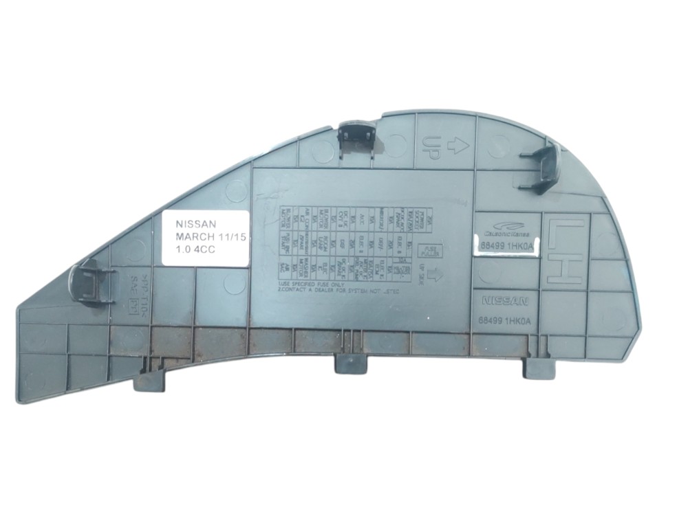 Moldura Esquerda Painel Nissan March 2011 A 2015 684991hk0a 5