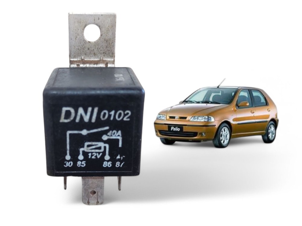 Relê Universal 12a 40v Dni0102 Palio 2000 A 03 C Ar Condici