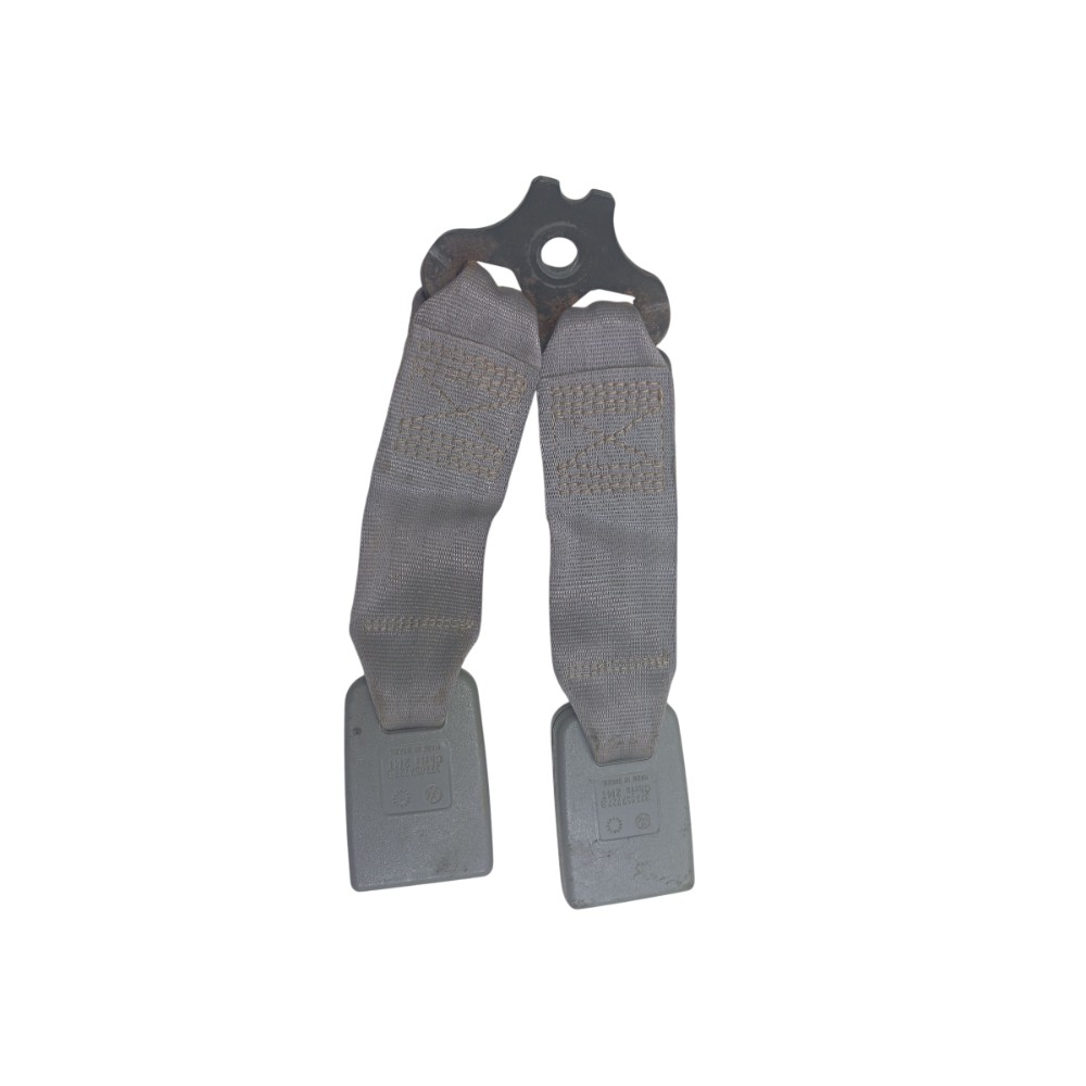 Cinto Traseiro Duplo Cinza Vw Gol Parati G3 2000 A 2005 Orig 6