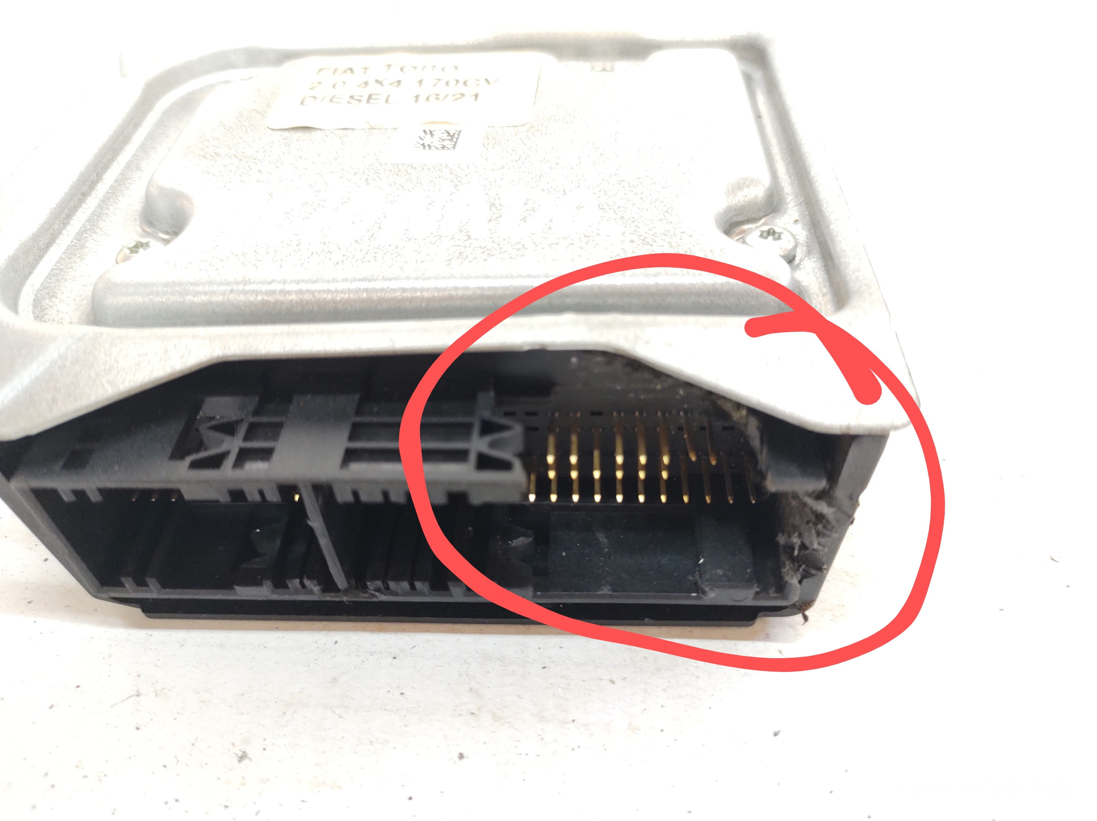 Módulo air bag acionado toro 16 a 21 0285012919 vaapt 6