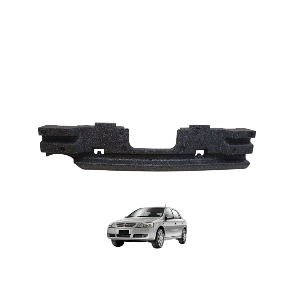 Exopor Parachoque Traseiro Astra Hatch 2003 2004 2005 A 2011 Preto