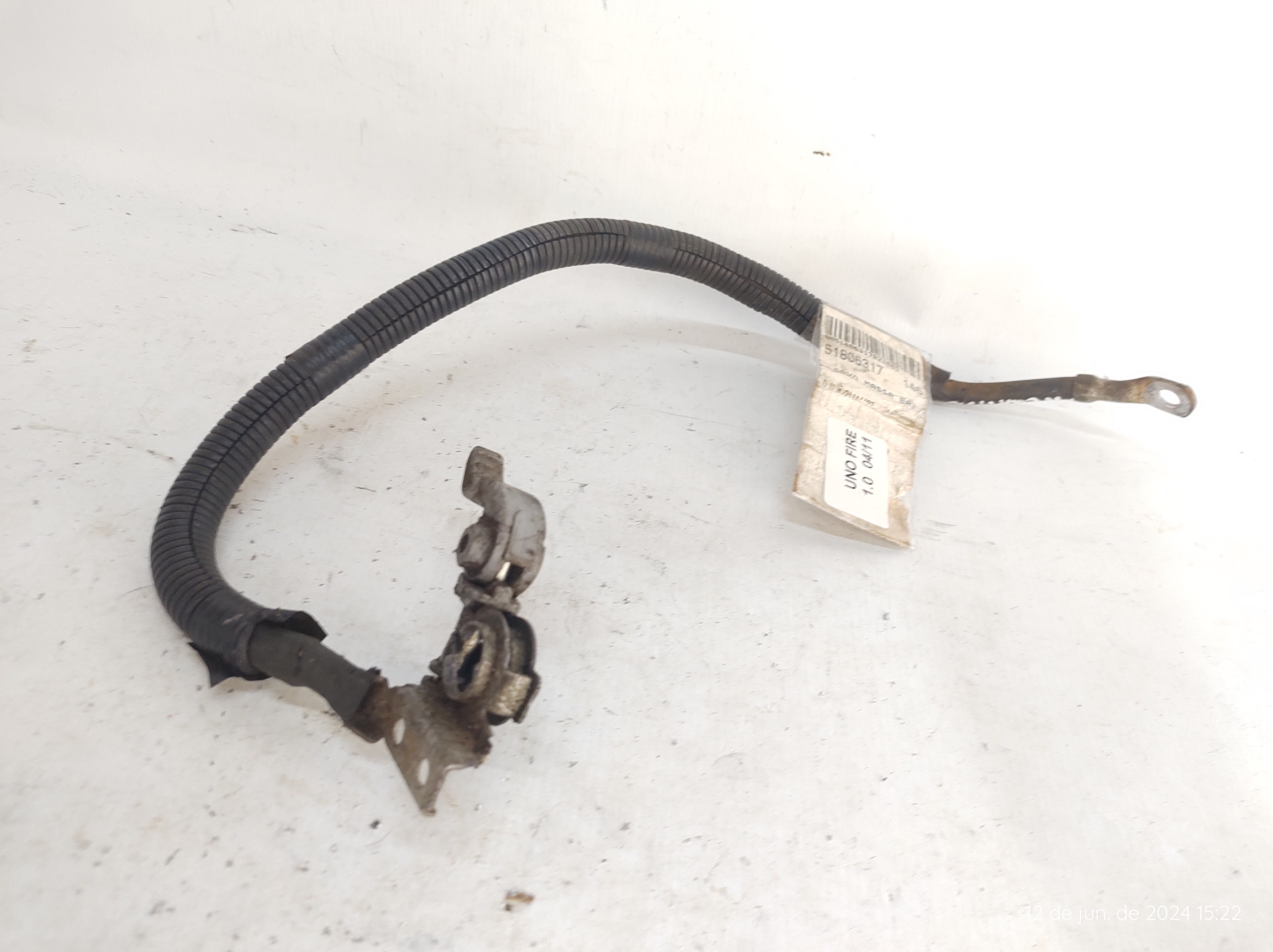 Cabo Negativo Bateria Uno Mille Fire 04 A 11 51806317 3