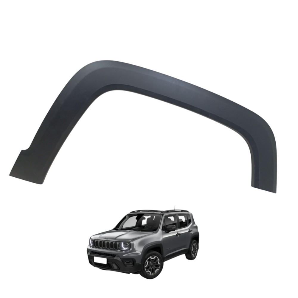 Alargador Jeep Renegade Tras Direito 2019 2020 2021 Original Preto
