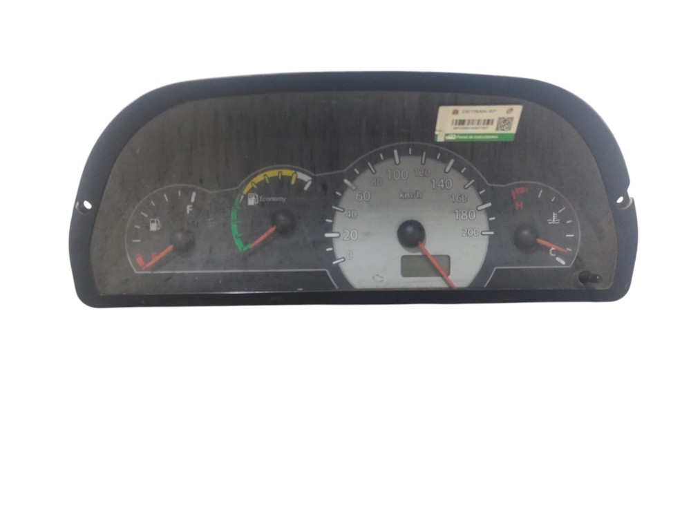 Painel Velocímetro Fiat Uno Palio Fire Economy 2005 A 2011 Preto 2