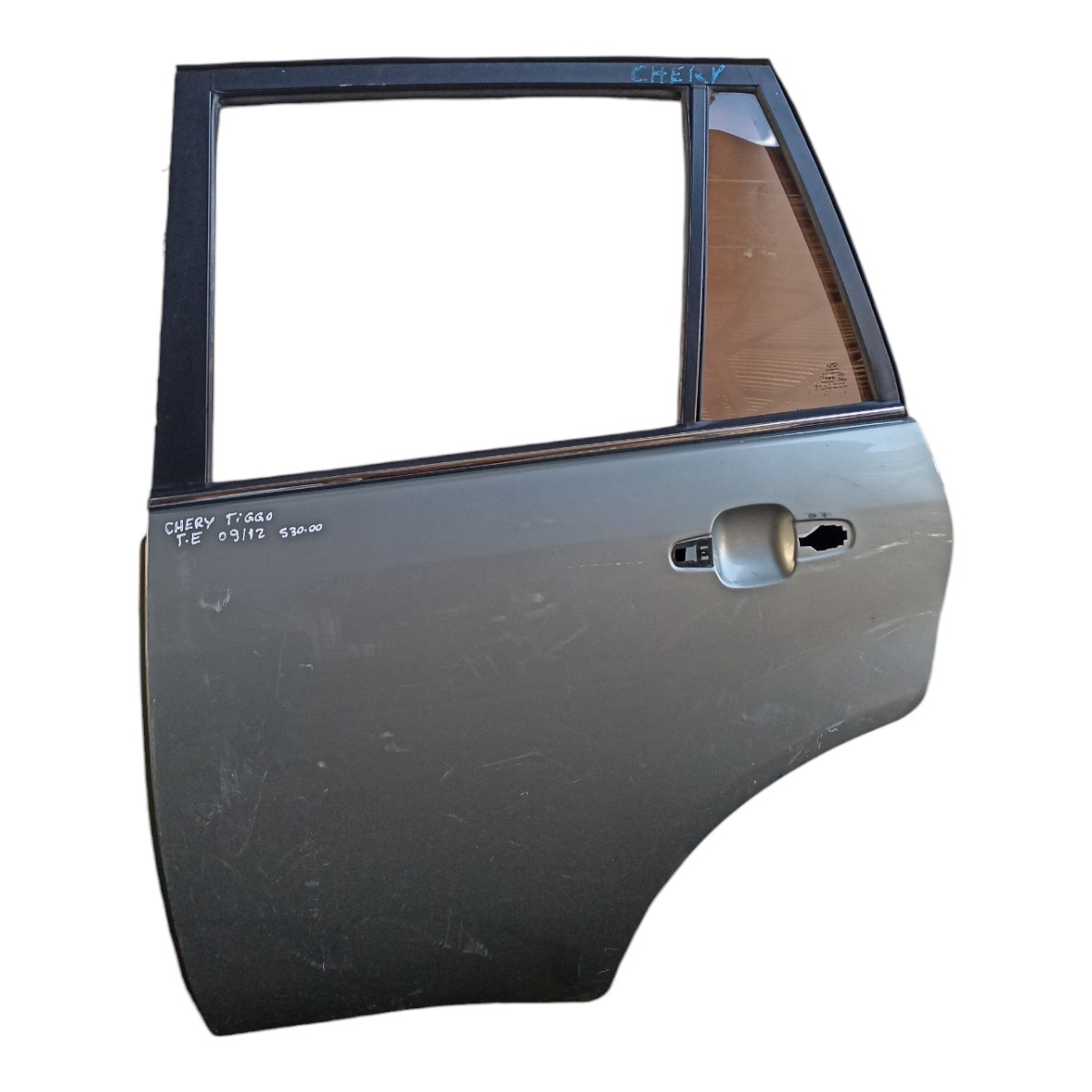 Porta Traseira Esquerda Chery Tiggo 2009 2010 2011 2012 Traseira Esquerdo Cinza 1