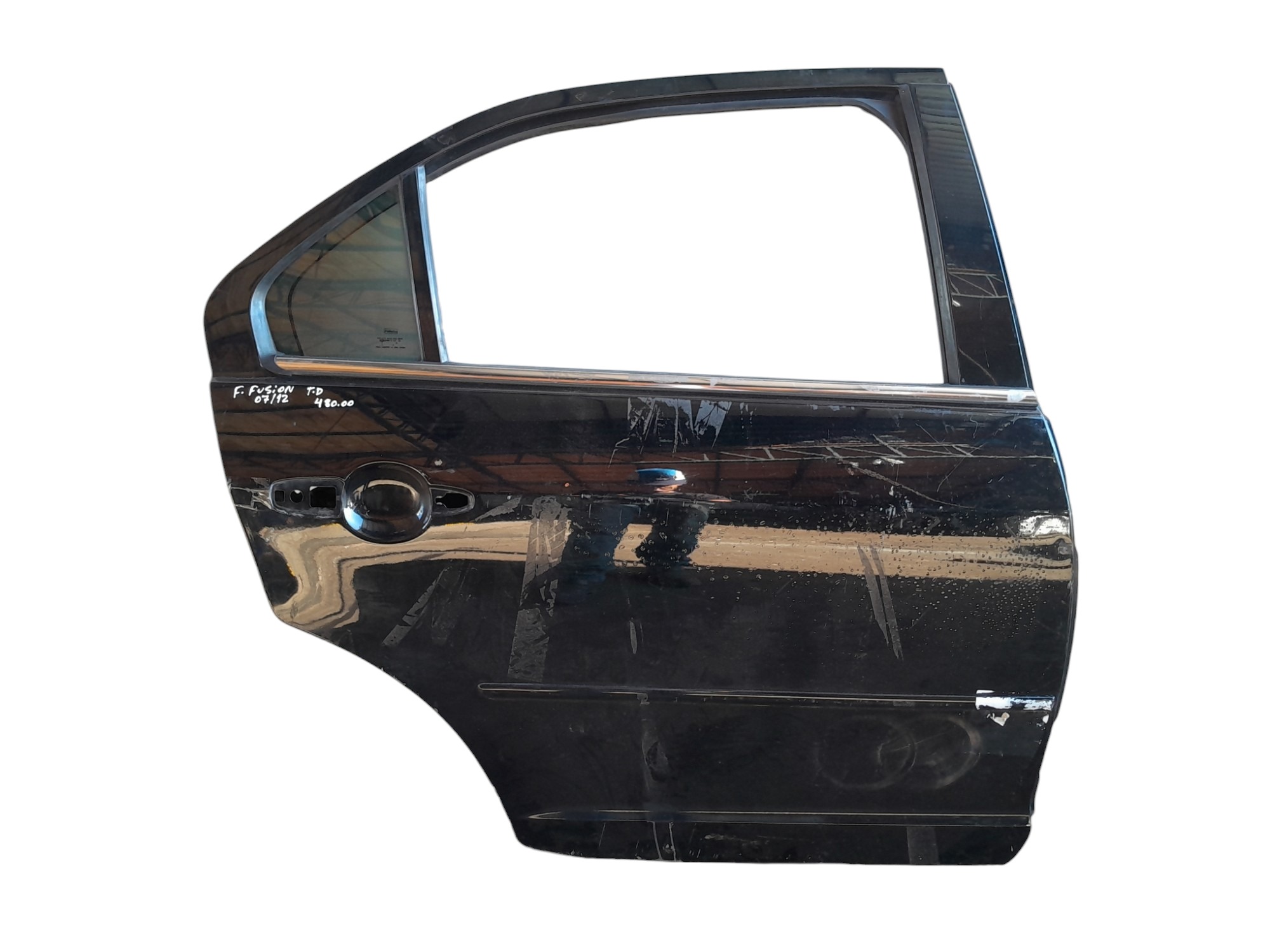 Porta Traseira Direita Ford Fusion 2007 A 2012 Traseira Direito Preto