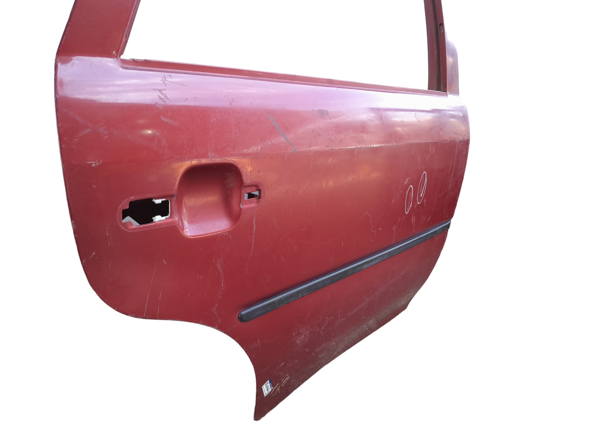 Porta Traseira Direita Vw Gol Parati G2 G3 1996 A 2005 Traseira Direito Vermelho 2