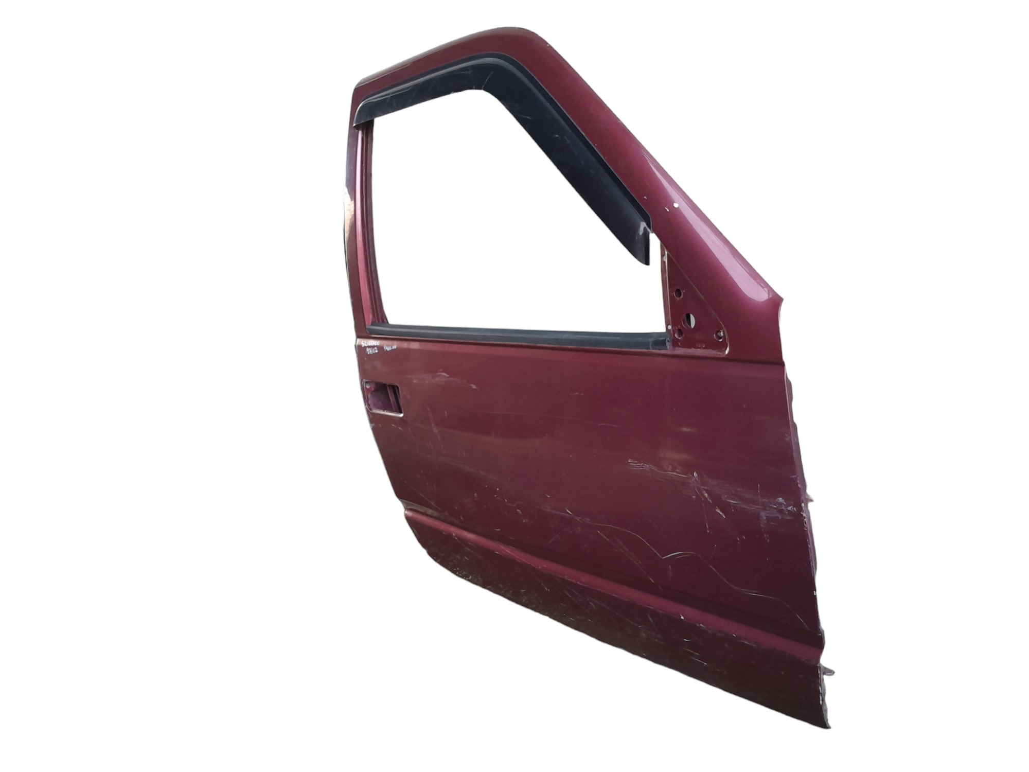 Porta Lado Direito Chevrolet Silverado 1997 A 2002 Original  Dianteira Direito Vermelho 2