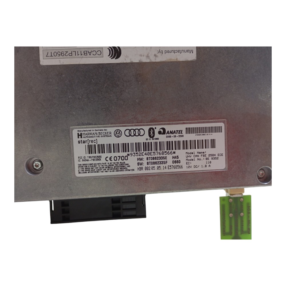 Módulo Bluetooth A4 2013 2014 2015 2016 Cod 8t0862335e 7