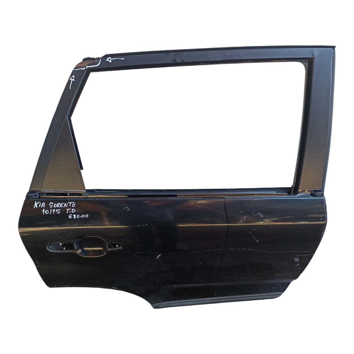 Porta Traseira Direita Kia Sorento 2010 2011 2012 2013 14/15 Traseira Direito Cinza 2