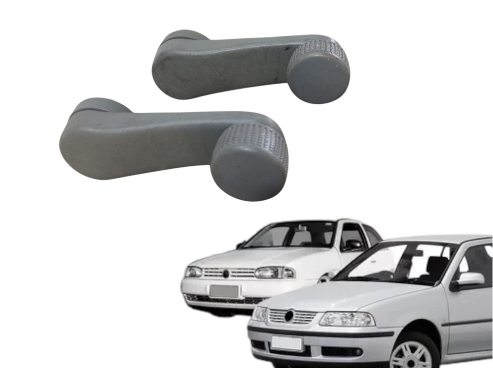 Manivela Vidro Elevação Vw Gol Parati Saveiro 2000 A 2005 Cinza 1
