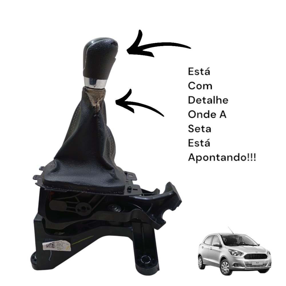 Alavanca Marcha Câmbio Ford Ka 1.0 3cc Com Detalhes 14/19 2
