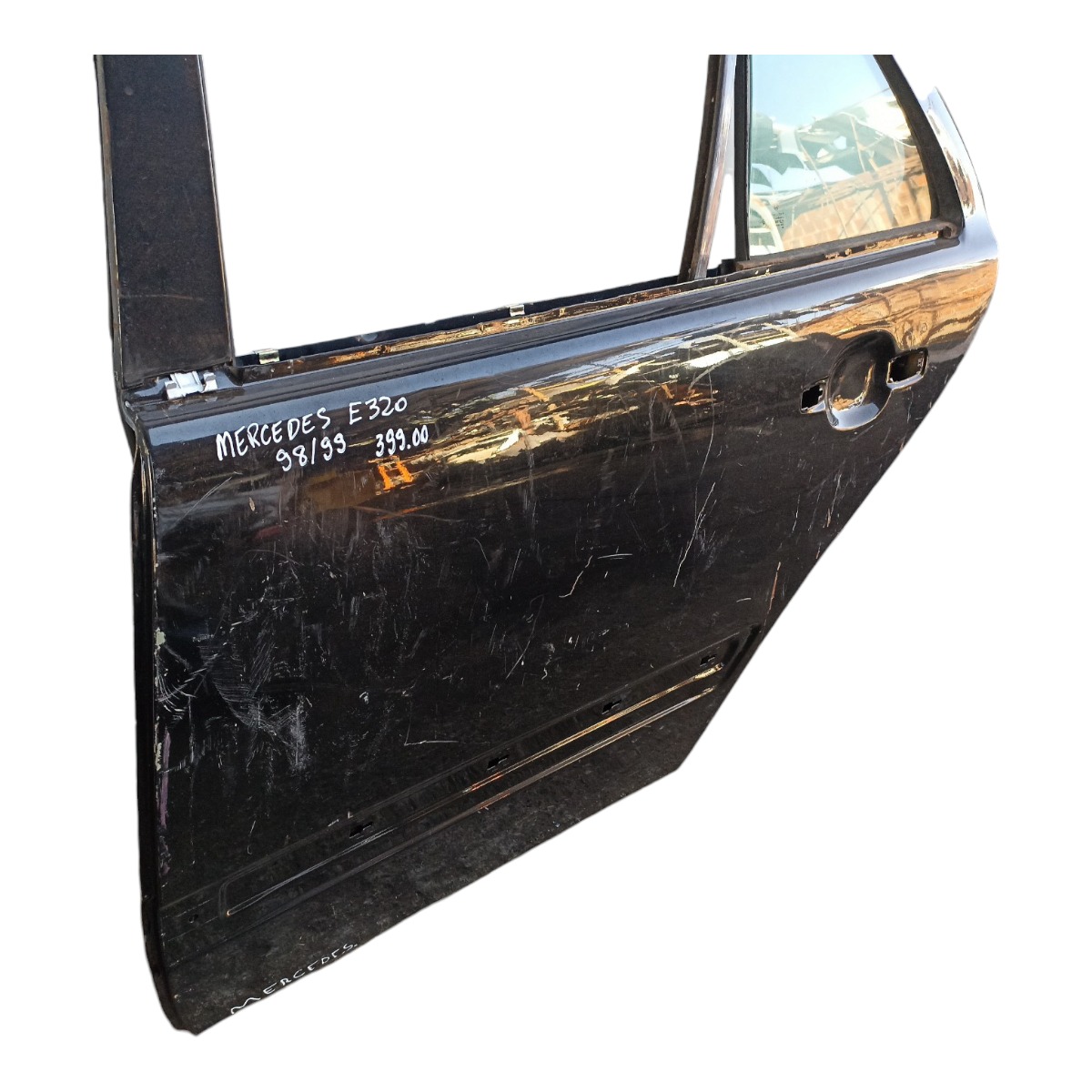 Porta Traseira Esquerda Mercedes E320 1998/1999 Traseira Esquerdo Preto 4