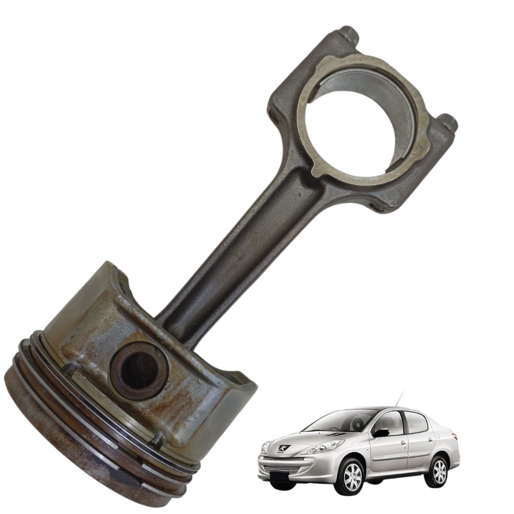 Biela Peugeot 207 1.6 16v Fragmentada Pistao Sem Garantia