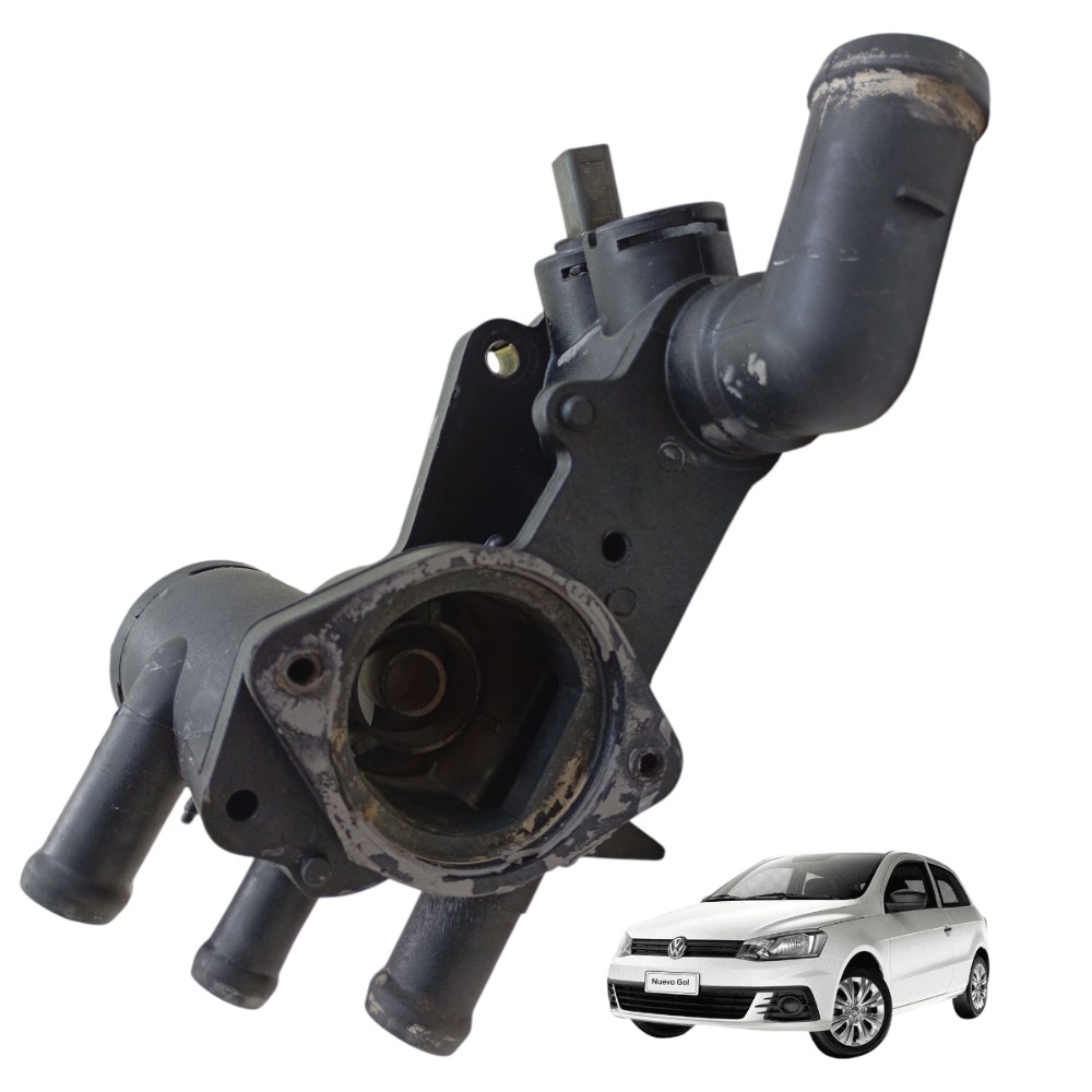 Carcaça Válvula Termostática Gol G6 G7 2013 2014 A 2018