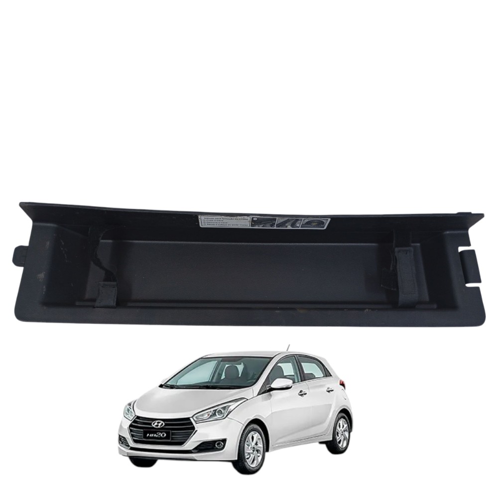 Suporte Triângulo Porta Malas Hb20 2012 2013 2014 A 2019 Preto