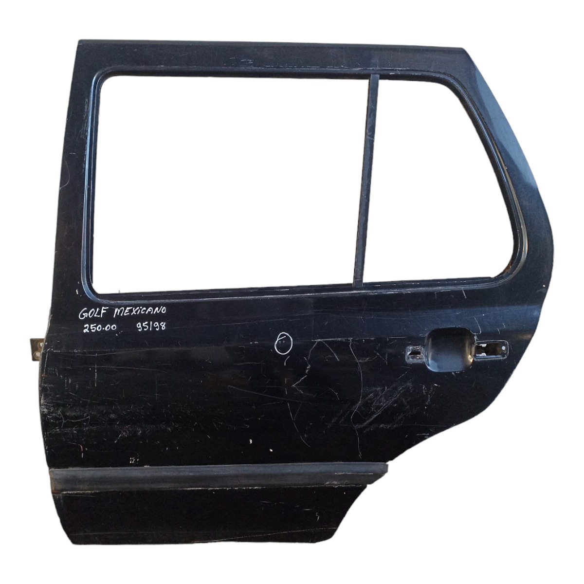Porta Traseira Esquerda Volkswagen Golf Mexicano 95/98 Traseira Esquerda Preto