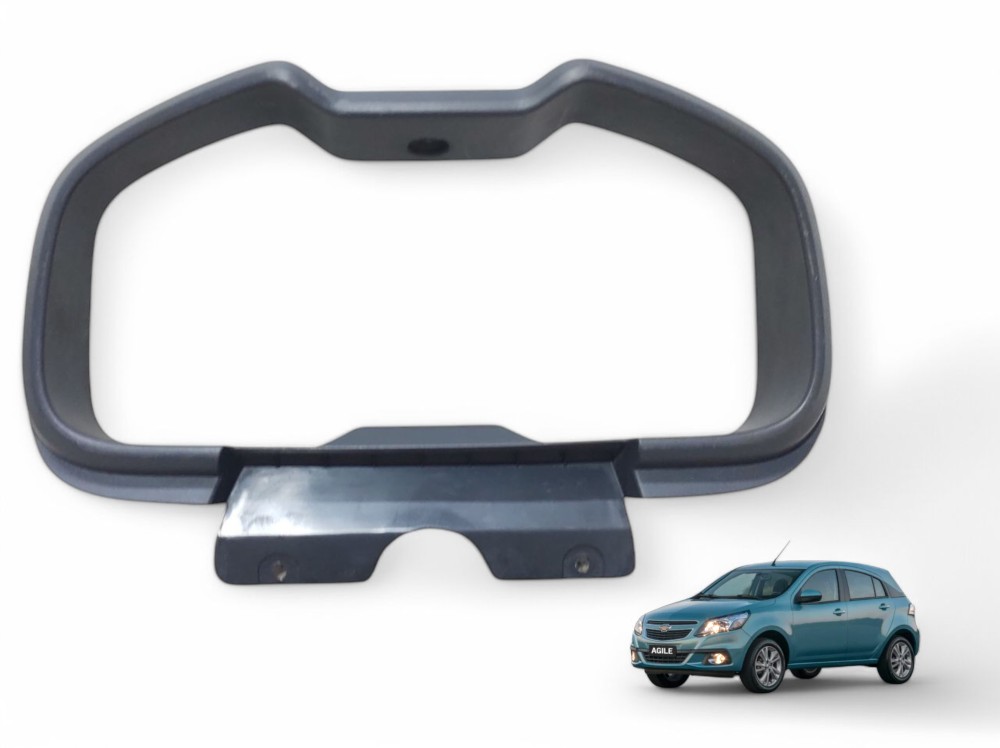 Moldura Painel Velocímetro Agile 2009 A 2014 94705513 Preto