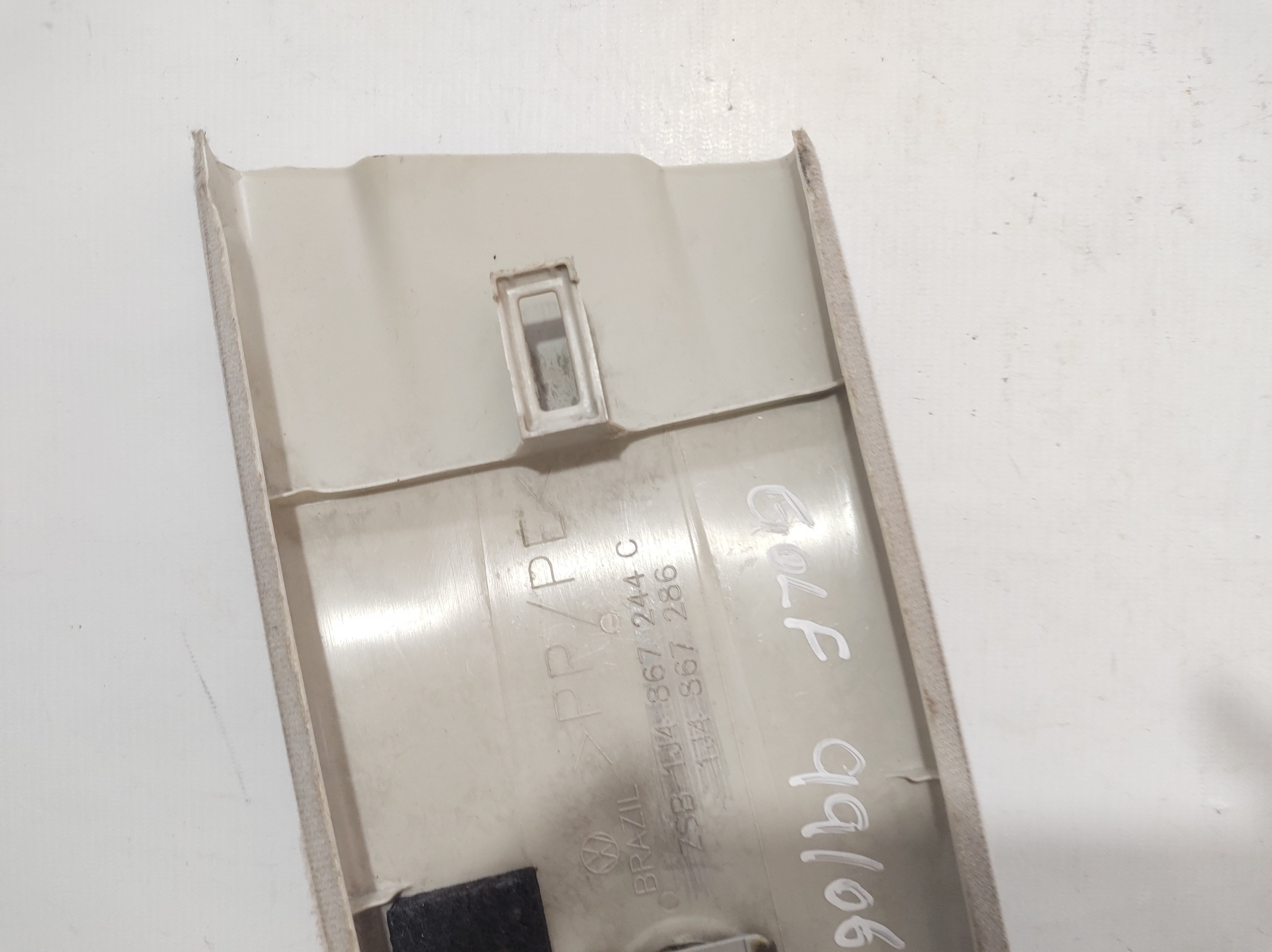 Moldura Coluna Central Direita Golf 99 A 6 1j4867244c 6