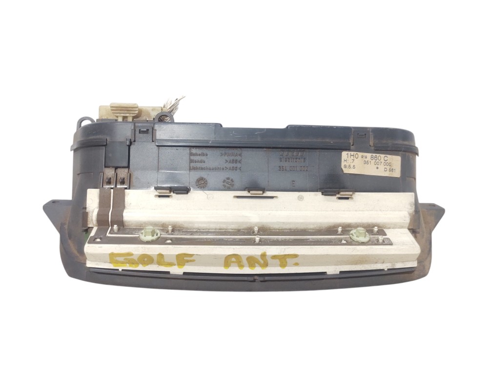 Painel Velocímetro Vw Golf 1996 A 1999 1h0919860 Preto 7