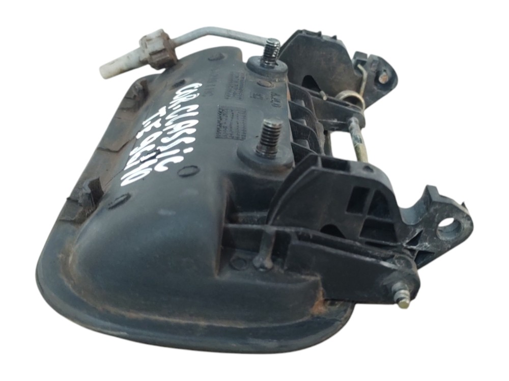 Maçaneta Externa Traseira Direita Corsa Classic  1994 A 2002 Preto Traseira 5