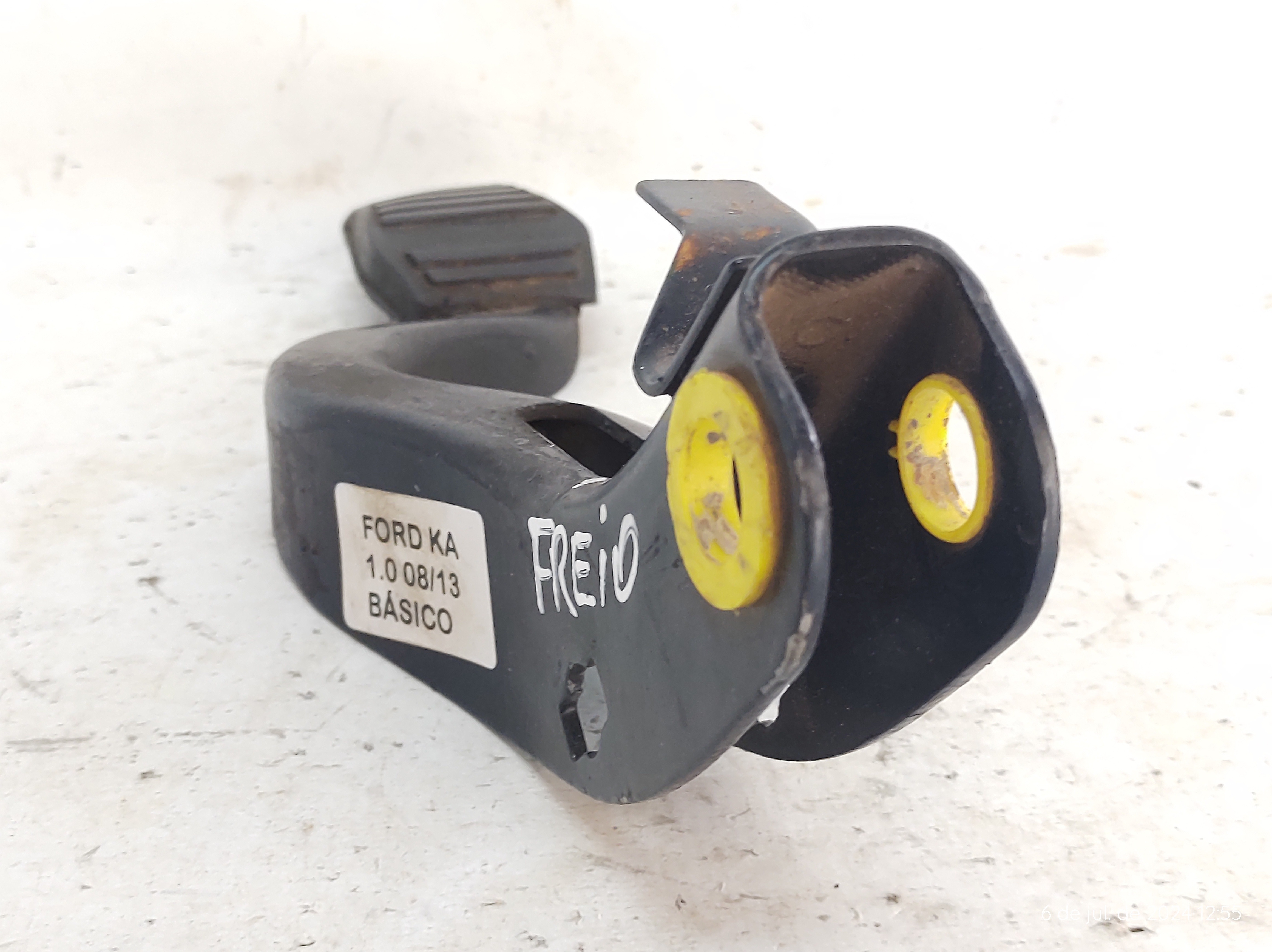 Pedal Freio Ford Ka 1.0 Basico 08 A 13 Original 7