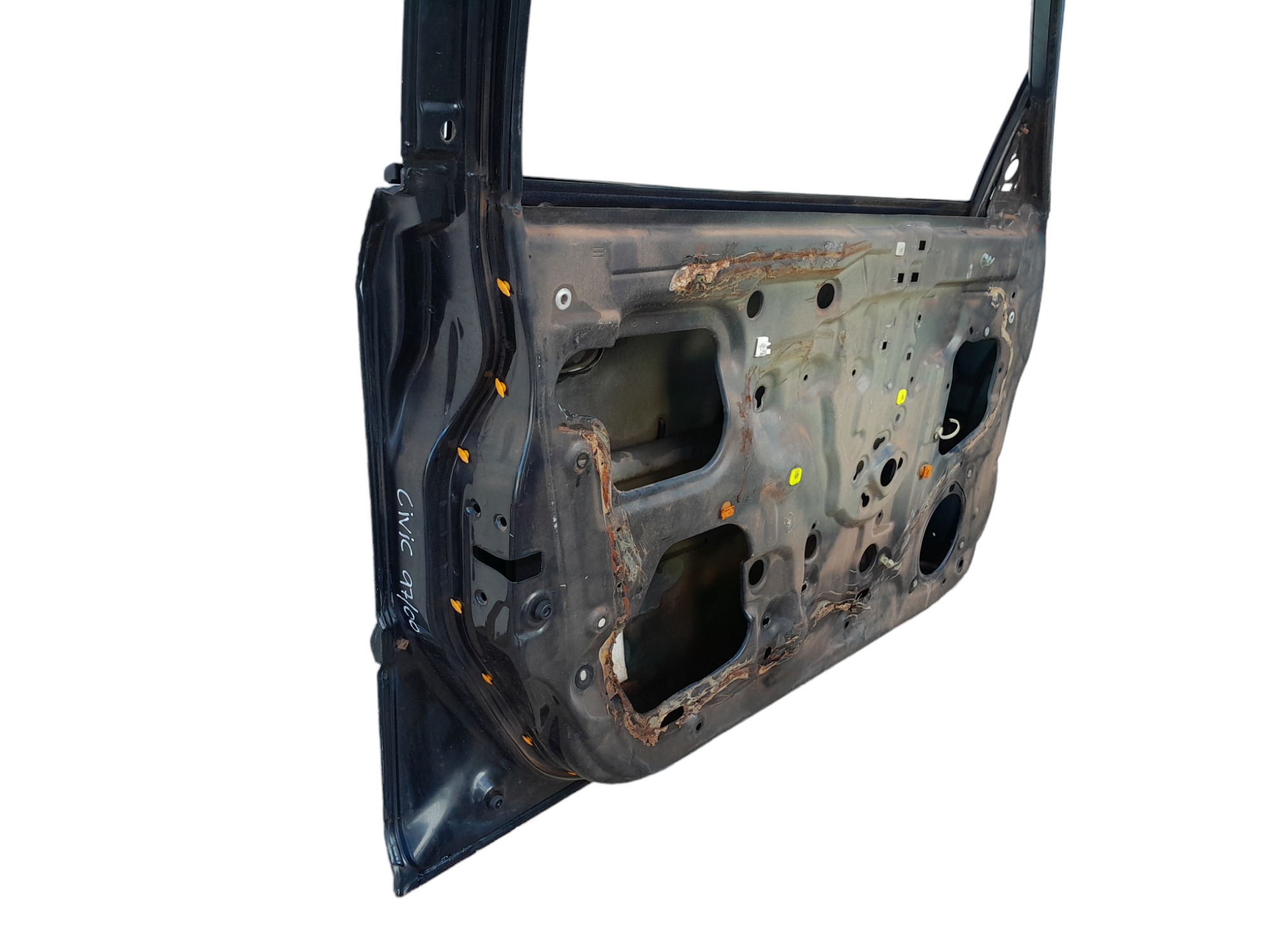 Porta Dianteira Esquerda Honda Civic 1997 A 2000 Dianteira Esquerdo Preto 5