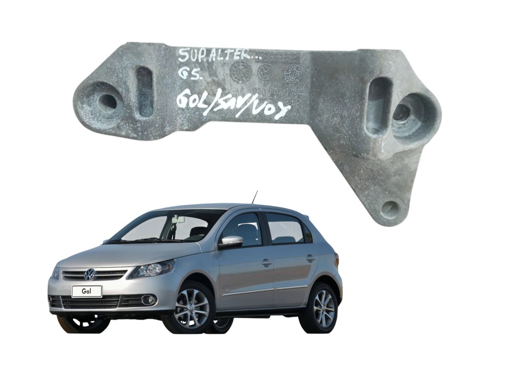 Suporte Alternador Gol Voyage Saveiro G5 G6  2009 A 2016