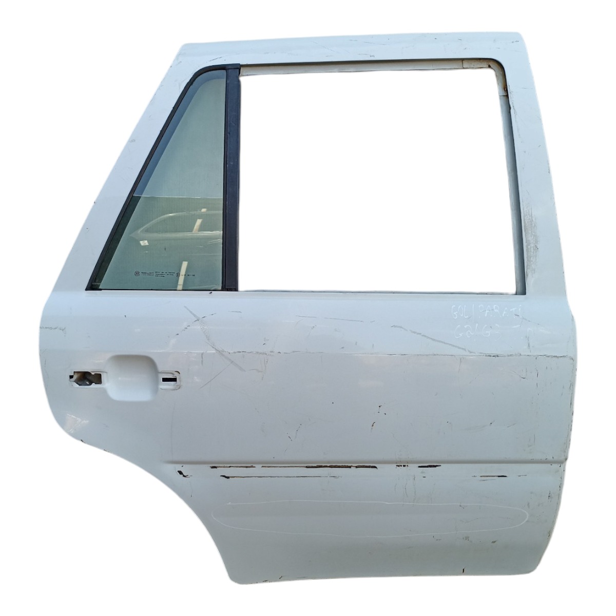 Porta Traseira Direita Volkswagen Gol Parati G2 G3 Avaria Traseira Direito Branco