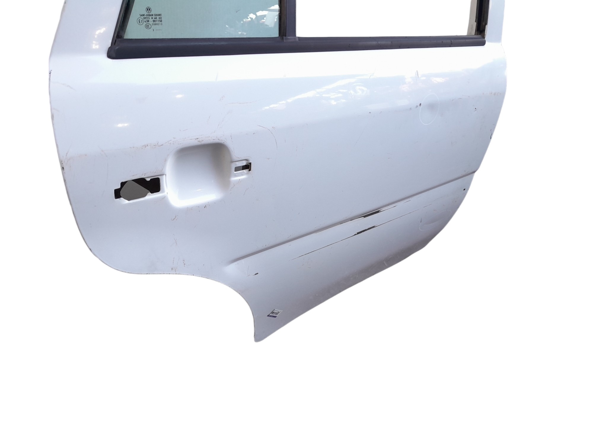 Porta Traseira Direita Vw Gol Parati G2 G3 1996 A 2005 Traseira Direito Branco 3
