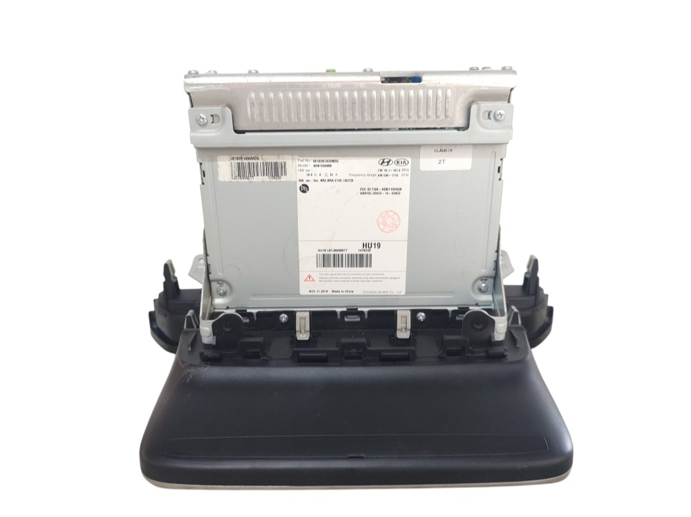 Multimídia Tela 8pol Usb Hb20 2020 A 2022 Bluemedia Preto 8