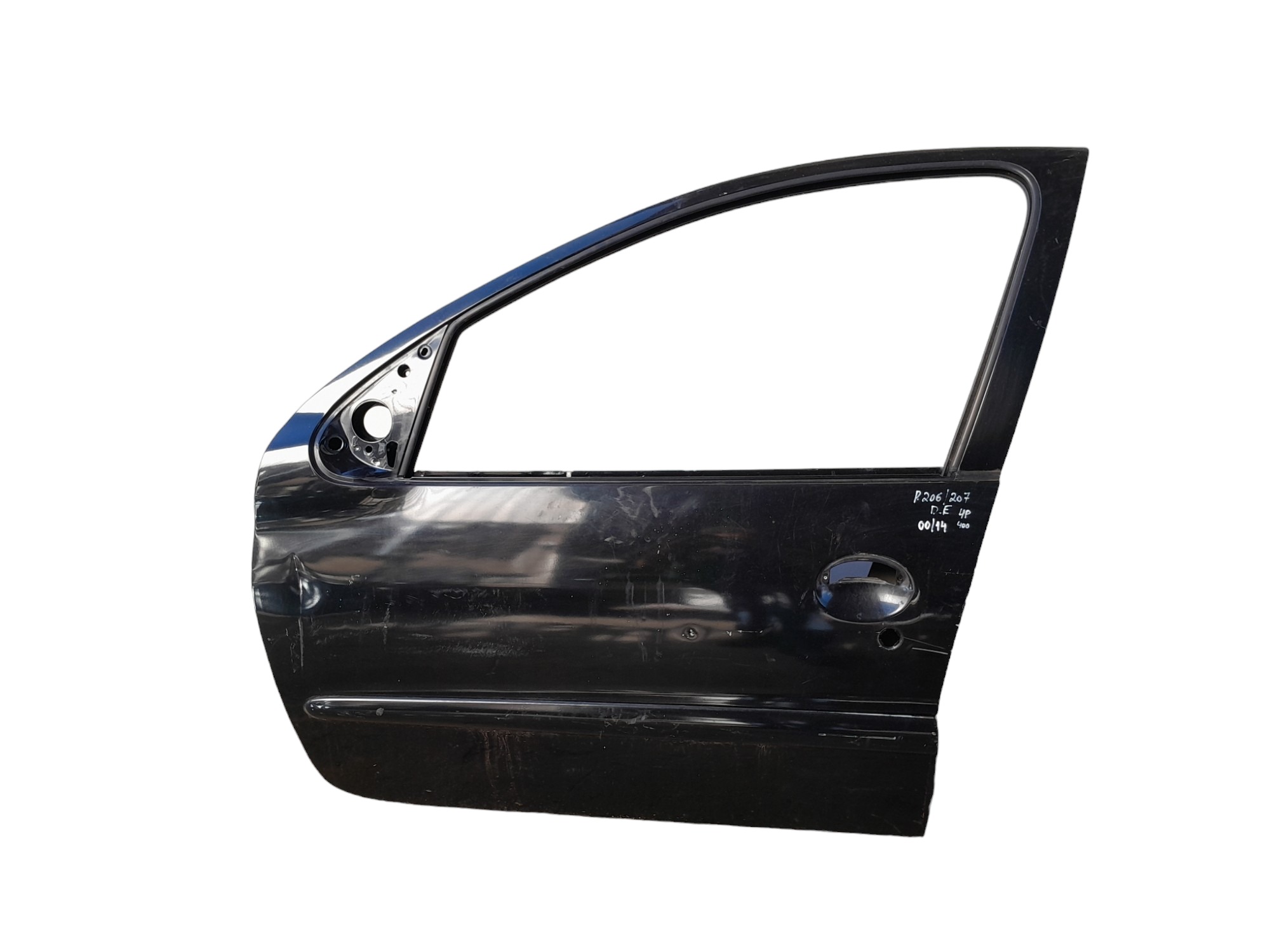 Porta Dianteira Esquerda Peugeot 206 207 Original  4 Portas Dianteira Esquerdo Preto 1