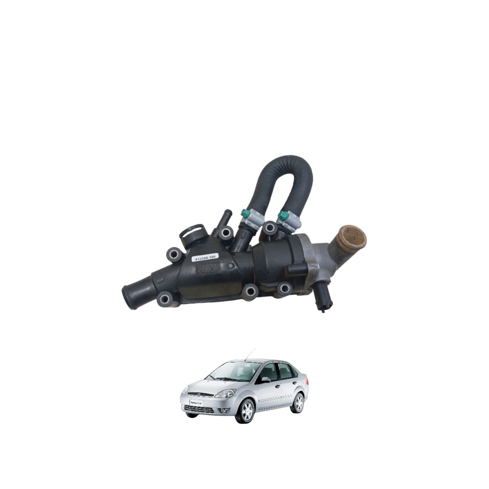 Carcaça Válvula Termostática Fiesta Ecosport Rocam 2004/2012