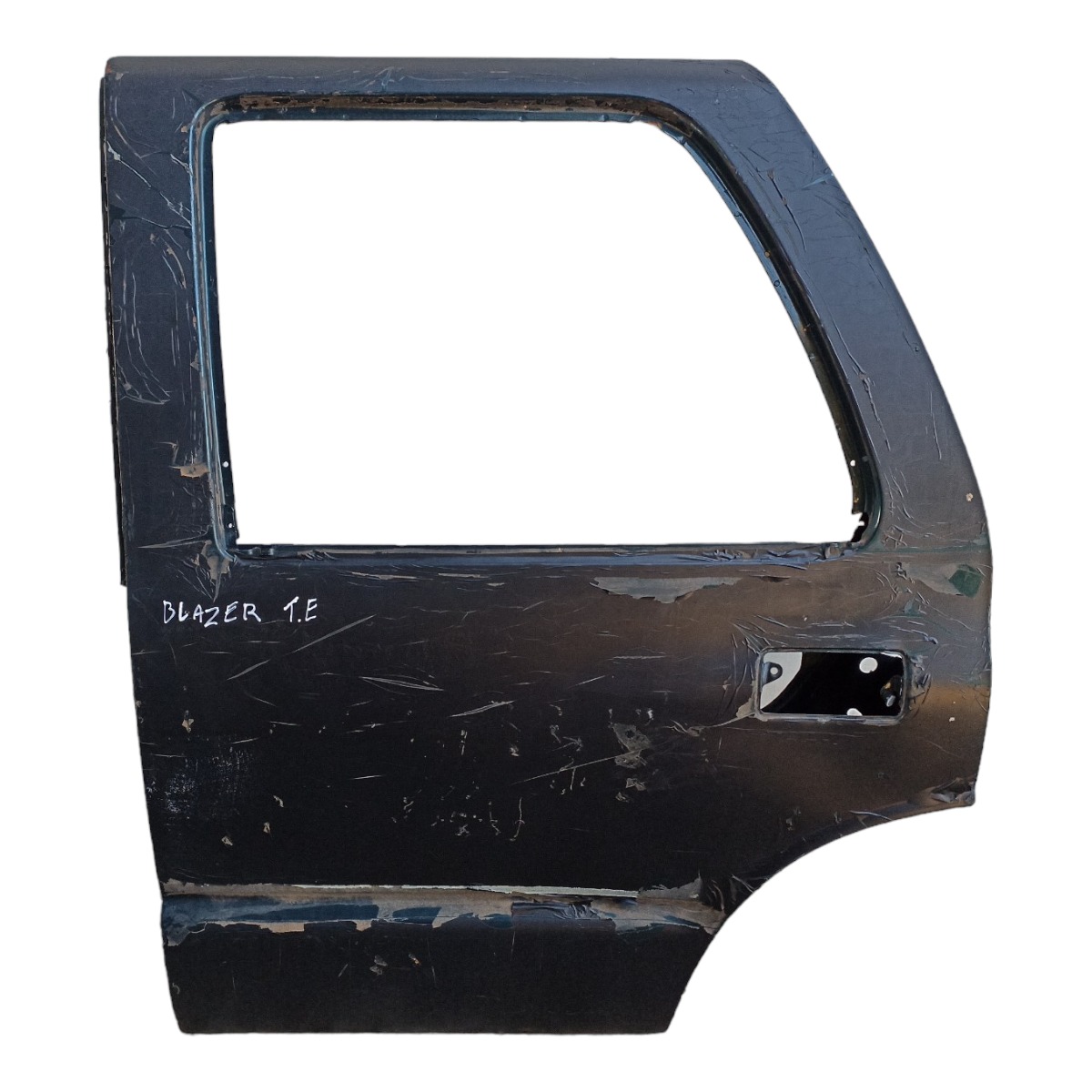 Porta Traseira Esquerda Chevrolet Blazer 1995/2000 Original Traseira Esquerda Verde 1