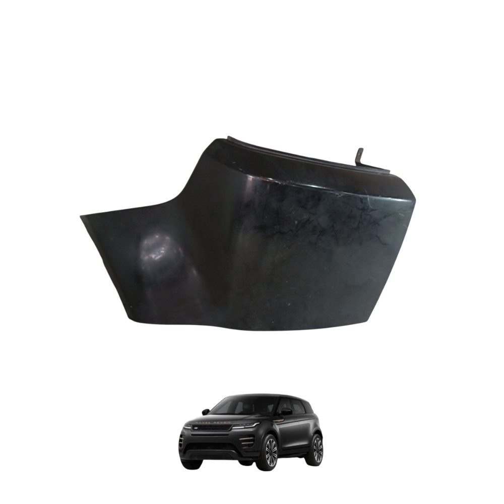 Polaina Parachoque Tra Esquer Ladrover Evoque 12/15 Avarias Preto