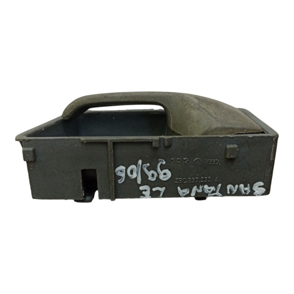 Maçaneta Interna Lado Esquerdo Vw Santana 1999/2006 Cinza Traseira 4