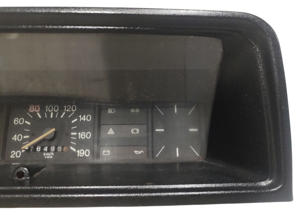 Painel Velocímetro Vw Gol Bx 1986 Original  Preto 4