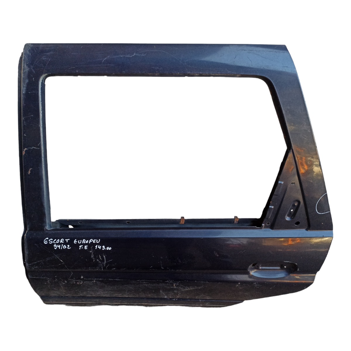 Porta Traseira Esquerda Escort Europeu 1994/02 Original Traseira Esquerda Azul 4