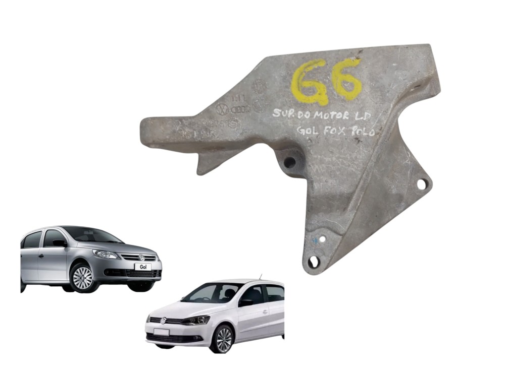 Suporte Coxim Direito Motor Gol Fox Polo 2009 A 2016