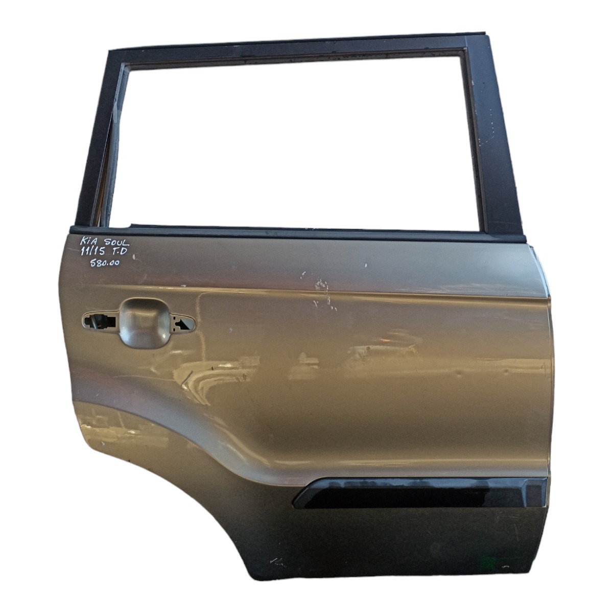 Porta Traseira Direita Kia Soul 2011 2012 2013 2014 2015 Traseira Direito Cinza 1