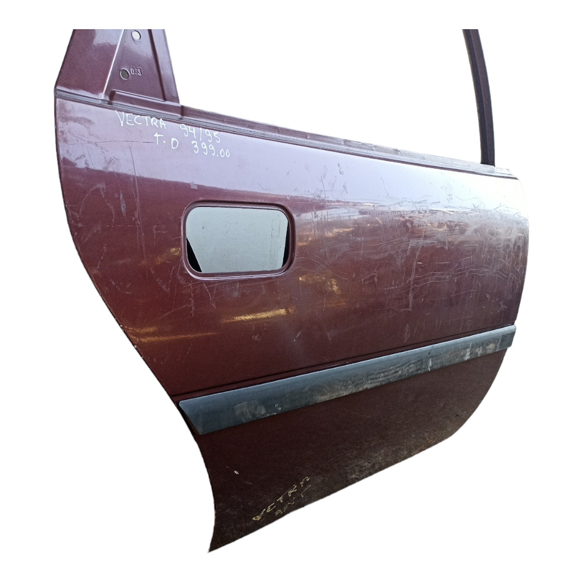 Porta Traseira Direita Chevrolet Vectra 1994 1995  Traseira Direito Vermelho 3