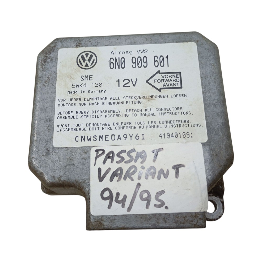 Modulo AirBag Passat Variant 1995 6N0909601 Nunca Acionado